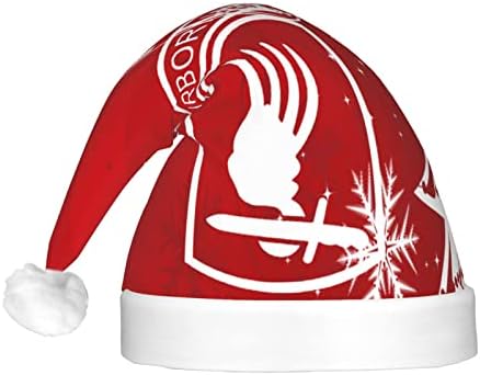 צבא ארה ב 173 חטיבה מוטסת מצחיק מבוגרים קטיפה סנטה כובע אור עד חג המולד כובע לנשים & מגבר; גברים
