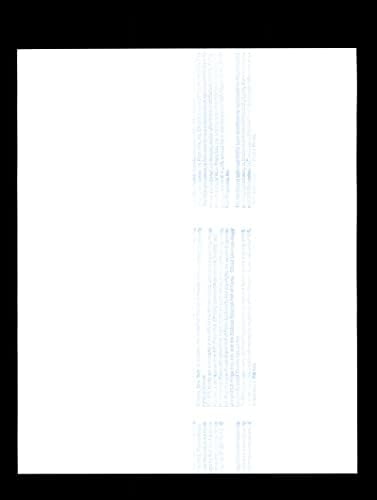פרנק Gifford PSA DNA חתום CERT 8X10 ענקיות תמונות חתימה