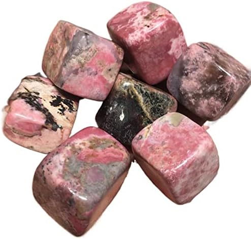 טלוני אבן חן טבעית גביש מלוטש רודוניט אבן נלהבת