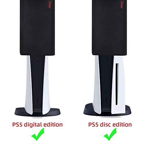 כיסוי PS5 כיסוי אבק כיסוי אבק עבור PS5 מגן קונסולת משחק אנטי שריטה שרוול כיסוי אבק רחיץ לאביזרי PS5