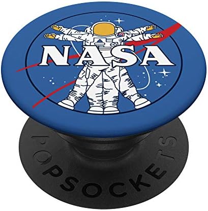 לוגו של אסטרונאוט נאס א פופסוקטס פופגריפ: אחיזה ניתנת להחלפה לטלפונים וטאבלטים