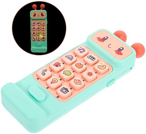 צעצועים לילדה טוינדונה טלפונים מצוירים בני 6 חודשים טלפון דקורטיבי ללבוש- אביזר למידה עמיד