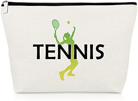 טניס איפור תיק טניס מאהב מתנה לנשים טניס צוות מתנות טניס מאהב טניס נגן מתנות קוסמטי פאוץ מורה הערכה