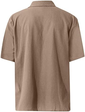 חולצות כפתור לגברים של Zefotim חולצות עם שרוול קצר/ארוך חוף הוואי חוף גוויאברה טשירטים דלים