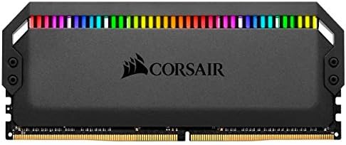 Corsair Dominator Platinum RGB 64GB DDR4 3600 C16 1.35V זיכרון שולחן עבודה - שחור