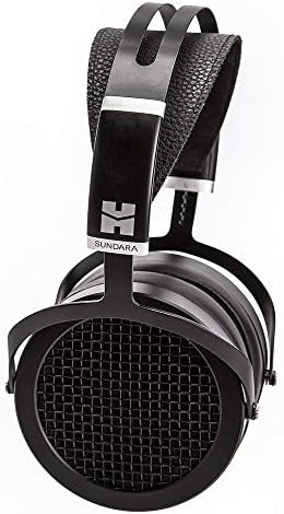 אוזניות Hifiman Sundara Hi-Fi עם מחברים 3.5 ממ, מגנטי מישורי ונוח בכושר עם כוחות אוזניים מעודכנים-שחור,