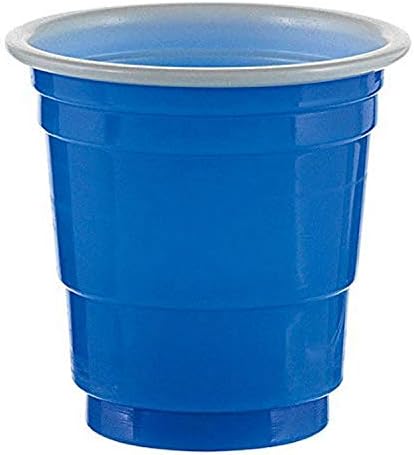 כוסות שוט של אמסקן, 1 ספירה, כחול רויאל
