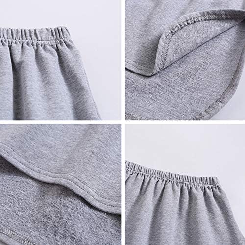 IIUS Extender Firect עבור נשים מזויפות מזויפות מטאטא תחתון תחתון חצי חצי אורך מיני חולצות חצאית מרחיבות