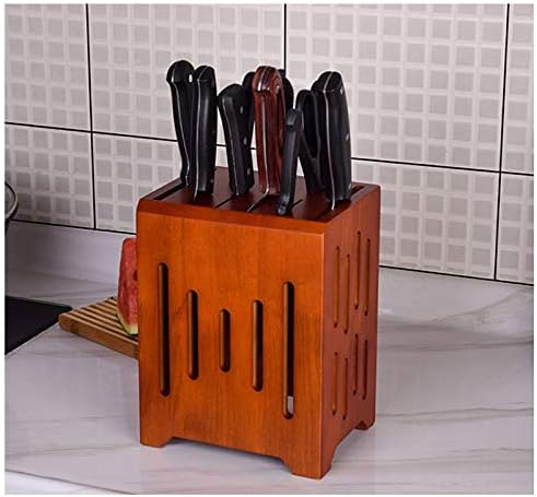 לרכוש עץ מטבח סכין בעל רב תכליתי אחסון מתלה ביתי סכין בלוק קיר הר מטבח סכין אחסון כלי