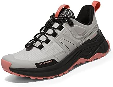 Nortiv 8 נעלי טיול קלות לנשים שרוכים מהירים של נעלי ספורט בחוץ