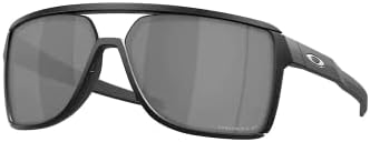 אוקלי קסטל OO9147 משקפי שמש מלבנים לגברים + רצועת אביזר צרור + ערכת IWEAR מעצבת