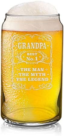 וראקו את איש סבא את מיתוס האגדה מצחיק יום הולדת מתנות אבות יום לאבא סבא החורג בירה יכול זכוכית
