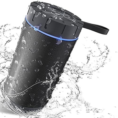 Comiso רמקול Bluetooth אטום למים IPX7, 25W רמקולים ניידים אלחוטיים קול קול קולני חזק זיווג סטריאו