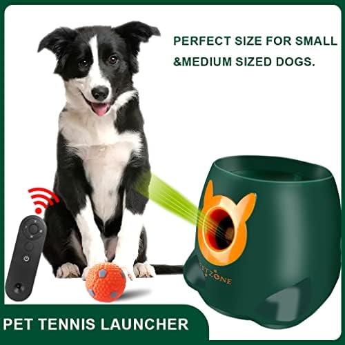 כלב כדור משגר אוטומטי כלב כדור משגר לכלבים כדור כלב להביא זורק כדור זורק לכלבים עבור קטן ובינוני