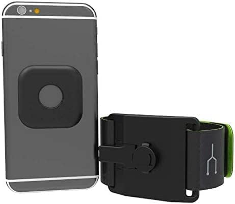 Navitech Black טלפון נייד עמיד למים עמיד למים חגורת חגורת מותניים - תואם לסטודיו Studio X5 Max Smartphone