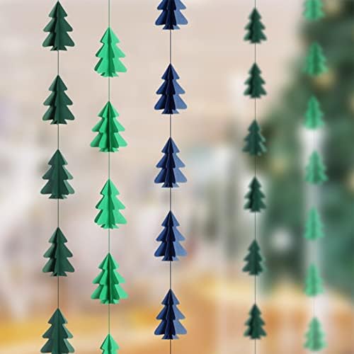 קישוטי קריסטל גדולים לבית 2 מ '/78.7 אינץ' מסיבה דקורטיבית לחג המולד מאמרים דקורטיביים 3D עץ חג המולד