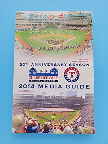 מדריך התקשורת הבייסבול של טקסס ריינג'רס MLB 2014 NR MINT