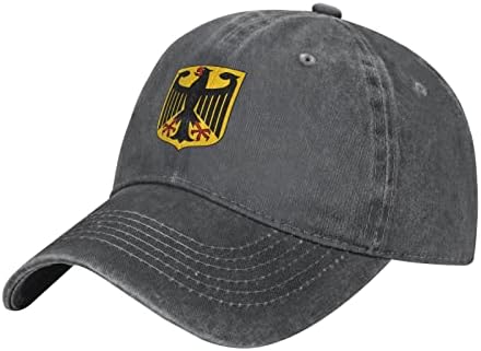 מעיל נשק גרמני נשר מכסה בייסבול כובע מתכוונן כובע מתכוונן