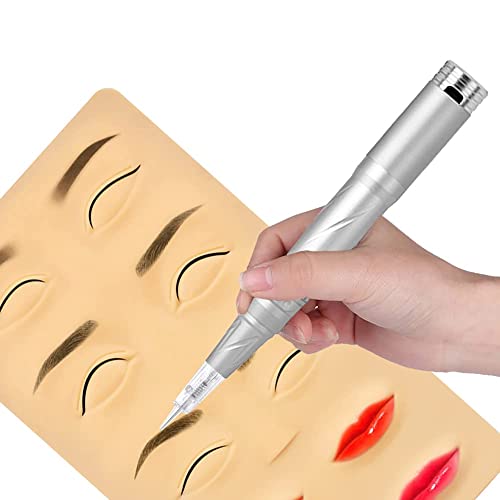 אלחוטי איפור קבוע קעקוע רוטרי עט מכונת כולל 1 סוללה 15 יחידות מחטי-גבות שפתיים אייליינר 951