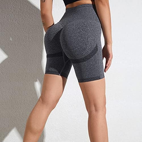 נשים בקיץ יוגה מכנסי חדר כושר לדחוף כושר ספורט חותלות מותניים גבוהות אימון מכנסיים קצרים רזים