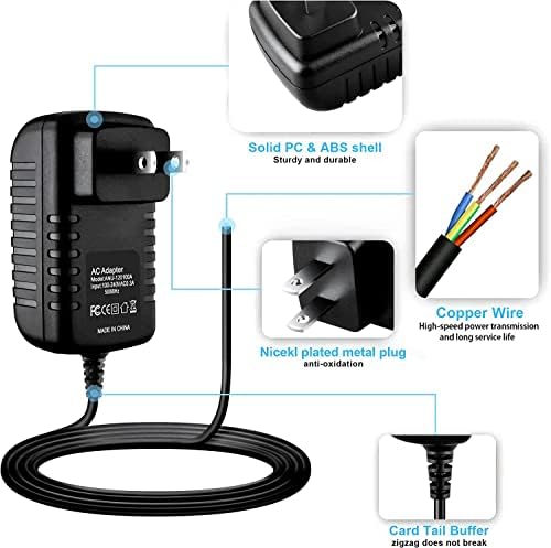 מתאם Parthcksi AC/DC עבור Cisco Linksys WVC2300 Wireless-G מצלמת וידאו מצלמת חשמל כבל כבל PS