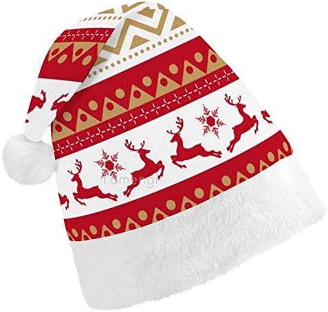 חג המולד סנטה כובע, החג שמח חג המולד חג כובע למבוגרים, יוניסקס נוחות חג המולד כובעי לשנה חדשה חגיגי