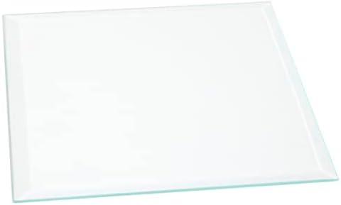 כיכר פלימור 3 מ מ זכוכית משופעת שקופה, 5 אינץ ' על 5 אינץ