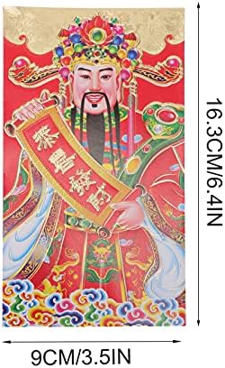 50 יחידות 2022 סיני אדום מעטפות עם פנג שואי קאי שן הסיני חדש שנה המפלגה לטובת חתונה אדום מנות
