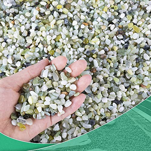 עסיסי סלעים לצמחים זעיר חלוקי עבור אדניות 4.8 ליברות אפונה חצץ בתפזורת מלוטש כמובן חול אדמה קטן