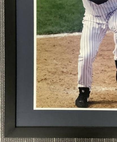 אלכס רודריגז חתום תמונה 16x20 BATTTING BASEBALL NY YANKEES AUTO WSC STEINER - תמונות MLB עם חתימה