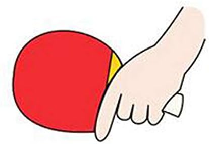 משוט Sshhi Ping Pong, 4 כוכבים, ידית נוחה, משוט טניס שולחן פוגעני, מוצק/כפי שמוצג/ידית ארוכה