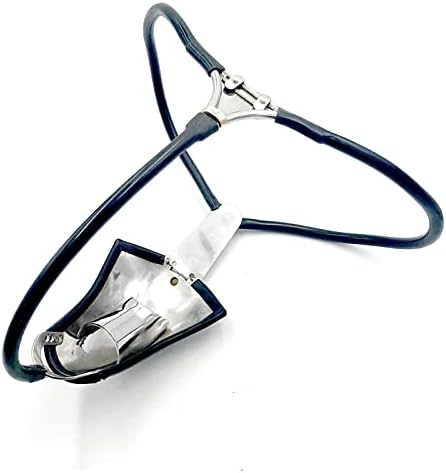 Lesoya נירוסטה נירוסטה בלתי נראית מכשיר חגורת חגורה בלתי נראית מכנסיים מאובטחים ניתנים להתאמה עם כלוב זין