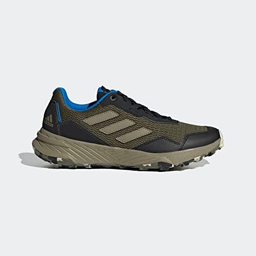 נעלי ריצה של שביל Tracefinder של אדידס גברים, מיקוד זית מסלול ירוק-כחול, 12, 12