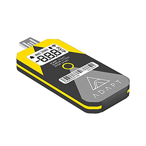 התאם את קלבין לייט לשימוש יחיד לשימוש USB טמפרטורה לוגר נתוני ביו פארמה, מזון ומשקאות פסולת, בנקי דם ומחסנים