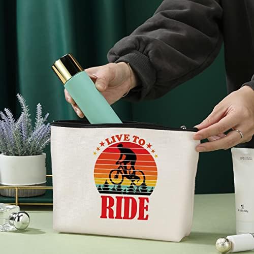 מצחיק בשידור חי לרכב על תיק איפור מתנות מעוררות השראה לרוכבי אופניים רוכבי אופניים לרכיבה על רוכבי
