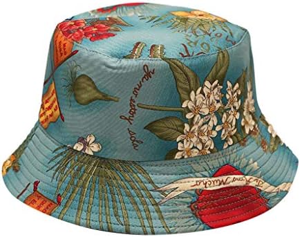 דייג יוניסקס טיול חוף מגן חוף כובע שמש כובע דלי נשים דו צדדיות כובעים גברים כובע טיולים פרחוני כובע בייסבול