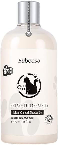 : מקלחת ג ' ל לחתולים לחיות מחמד ניחוח ניחוח ארוך שיער חתול שמפו גוף לשטוף