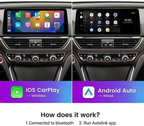 Roadanvi 12.3 8GB+128GB סטריאו לרכב להונדה אקורד 2018 2019 2020 2021 Carplay Wireless