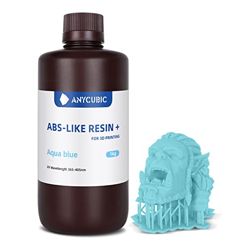 AnyCubic Lake ABS + שרף מדפסת תלת-ממדית, קשיחות ושרף ריפוי UV 405nm UV, שרף פוטופולימר רגיל דיוק גבוה עבור