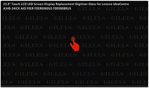 23.8 תצוגת מסך מגע החלפת דיגיטייזר זכוכית ל Lenovo Ide