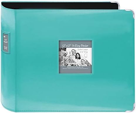 אלבומי תמונות פיוניר פיוניר ג'מבו 3 טבעות טבעות כחולות בהירות קלסר עם חבילת מילוי בונוס