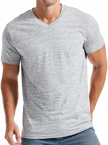 Kliegou's Men's Vaper חולצות - חולצות גמישות מצוידת מזדמנת לגברים לגברים