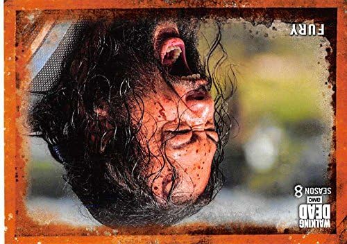 2018 Topps Walking Dead עונה 8 חלק 1 חלודה 39 כרטיס מסחר בזעם במצב גולמי