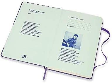 מולסקין מהדורה מוגבלת מחברת, כריכה קשה, גדול קבע / מרופד, כחול, 240 דפים