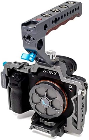 Kondor Blue Sony E Mount Body Cap Space מתכת שטח אפור סגסוגת אלומיניום סטנדרטית Cine Came Camera