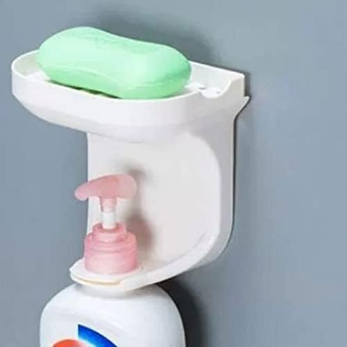 טאופה נסיעות מיכל סבון לא מסמן מקלחת ג'ל מקלחת ג'ל בקבוק שמפו שמפו לאחסון קיר מתלה אמבטיה