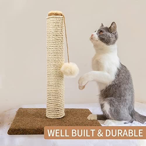 לבן סיסל חבל 1/6 אינץ על ידי 164-רגליים עבור חתול גרוד עץ מגדל החלפת תיקון ולהחליף, עשה זאת בעצמך קנבוס