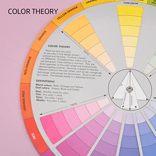 סיבוב גלגל צבע סיבוב צבעי גלגל צבע תרשים צבע תואם צבע תואם מדריך למידה למידה לכלי לימוד אמנות