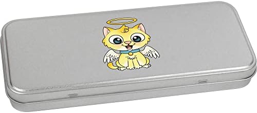 'חתול מלאך' מתכת כתיבה מתכתית פח / קופסת אחסון
