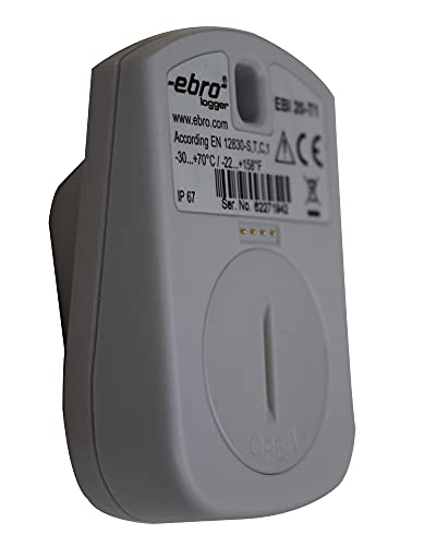 Instrukart ebro ebi 20th1 טמפרטורה ולחות עבור לוגר נתוני מעבדה ביו, תעשיית המזון, תעשיית התרופות,